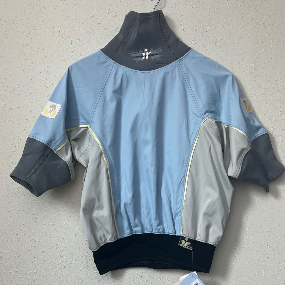 NWT Vtg. Immersion Research Blue Mercury Short Sleeve Paddle Jacket Size M